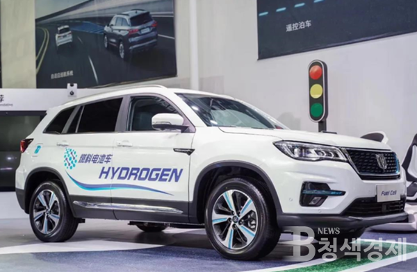 창안자동차의 수소연료전지 SUV, 창안자동차 제공