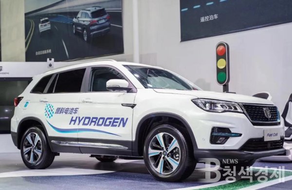창안자동차의 수소연료전지 SUV, 창안자동차 제공