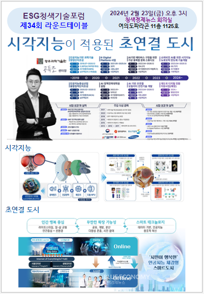 ESG청색기술포럼, 2월 23일 제34회 라운드테이블 개최