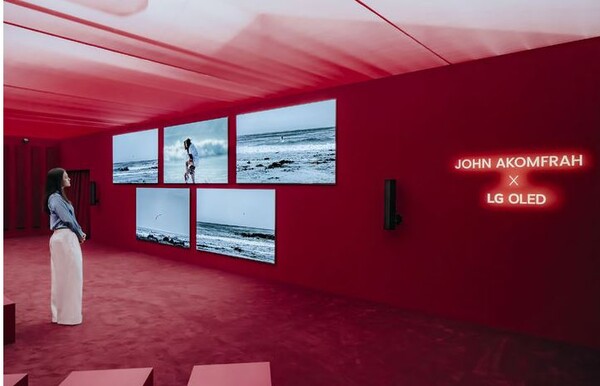 LG, 올레드TV로 기후위기 다룬 작품 '프리즈런던'에 전시
