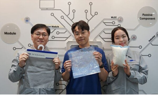 'MLCC의 재발견'...삼성전기, MLCC폐기물 근무복 '업사이클링' 성공