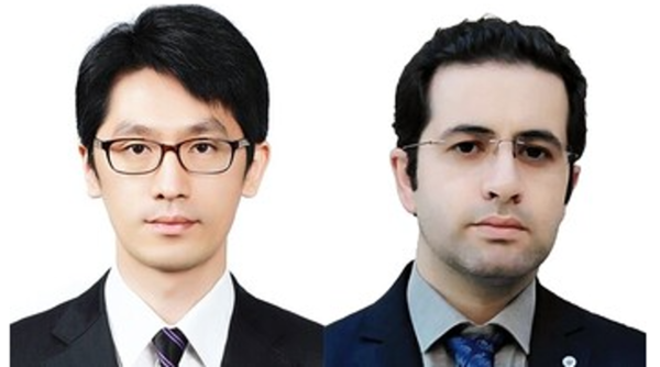 울산대학교 나노에너지화학과 이승구 교수(왼쪽)와 자레이 모하마드 연구교수. 사진=울산대학교
