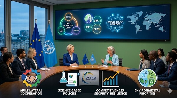 EU-UNEP, ‘환경 다자주의’ 맞손… 2029년까지 전략적 파트너십 강화